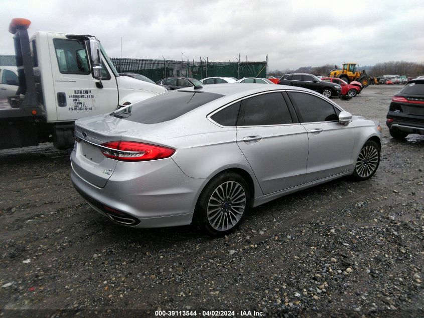 3FA6P0T9XHR165684 | 2017 FORD FUSION