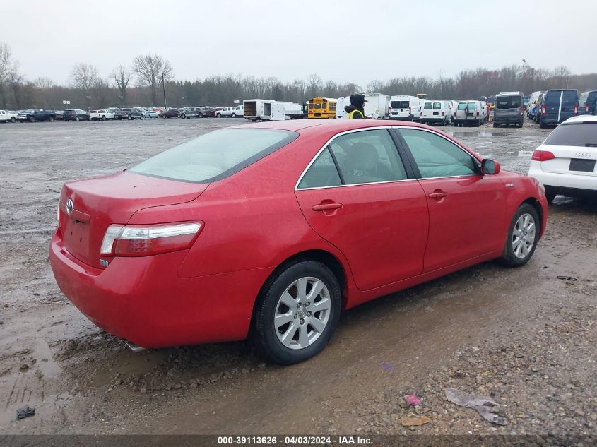 JTNBB46K773010824 | 2007 TOYOTA CAMRY HYBRID