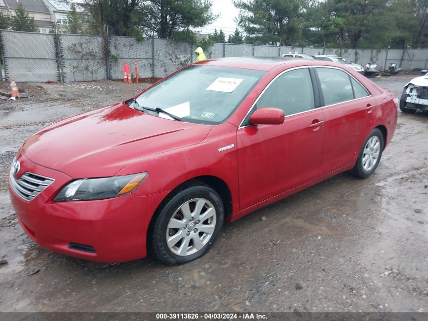 JTNBB46K773010824 | 2007 TOYOTA CAMRY HYBRID