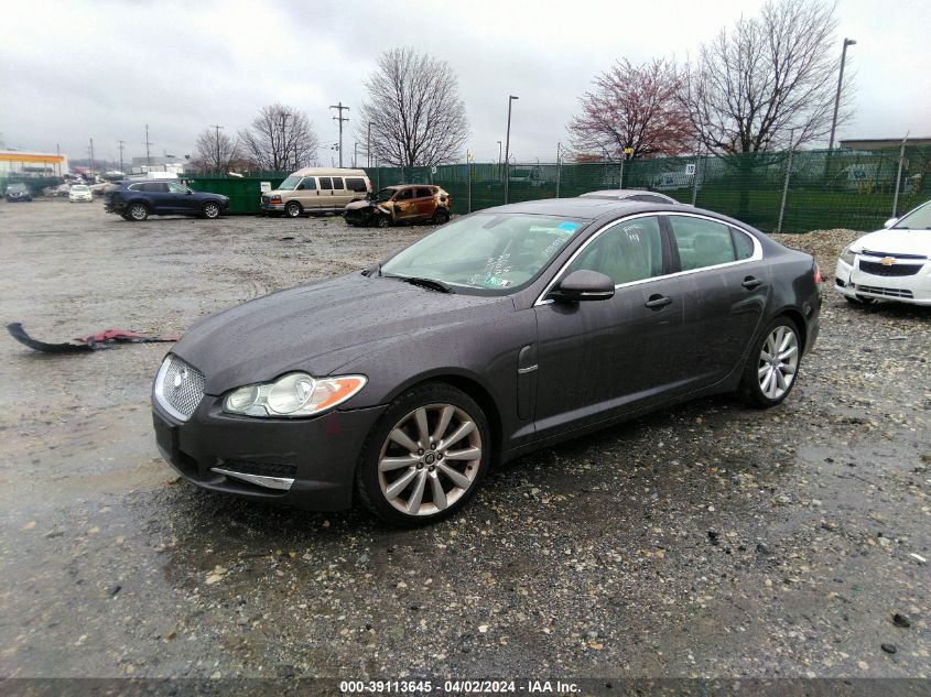 SAJWA0GB9ALR50650 | 2010 JAGUAR XF