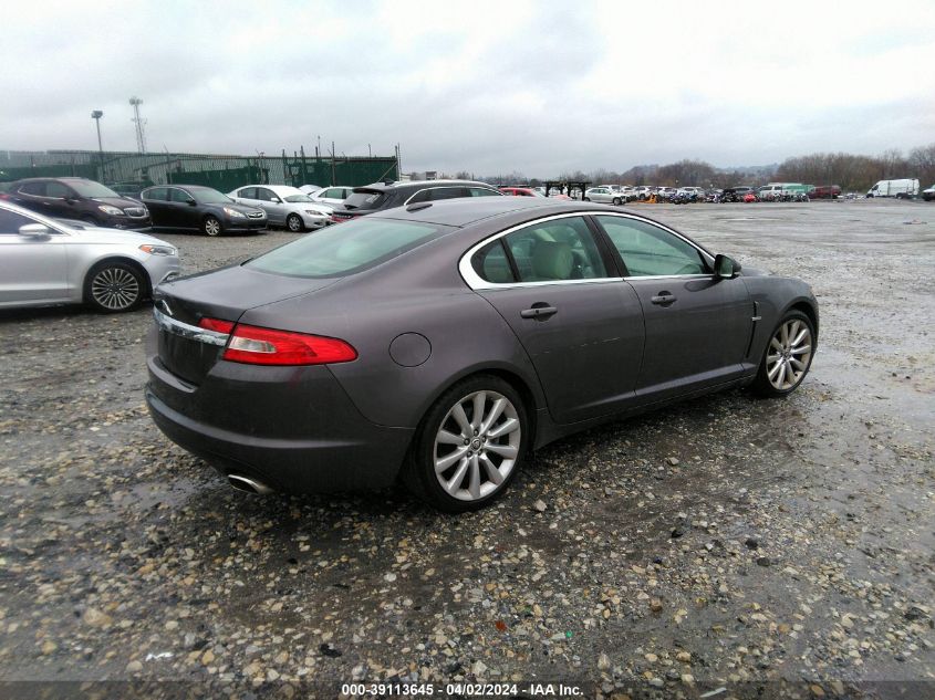 SAJWA0GB9ALR50650 | 2010 JAGUAR XF