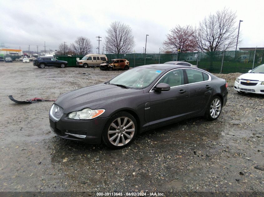 SAJWA0GB9ALR50650 | 2010 JAGUAR XF