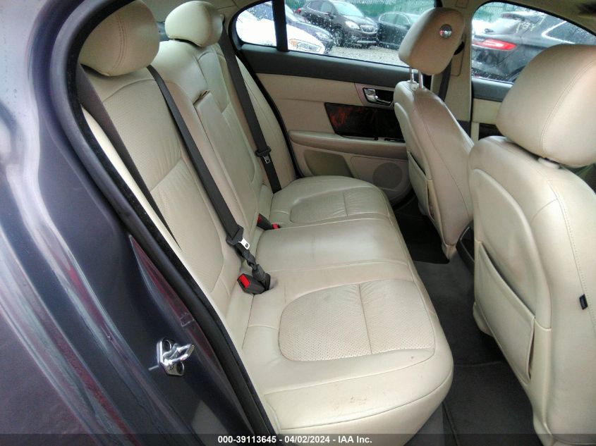 SAJWA0GB9ALR50650 | 2010 JAGUAR XF