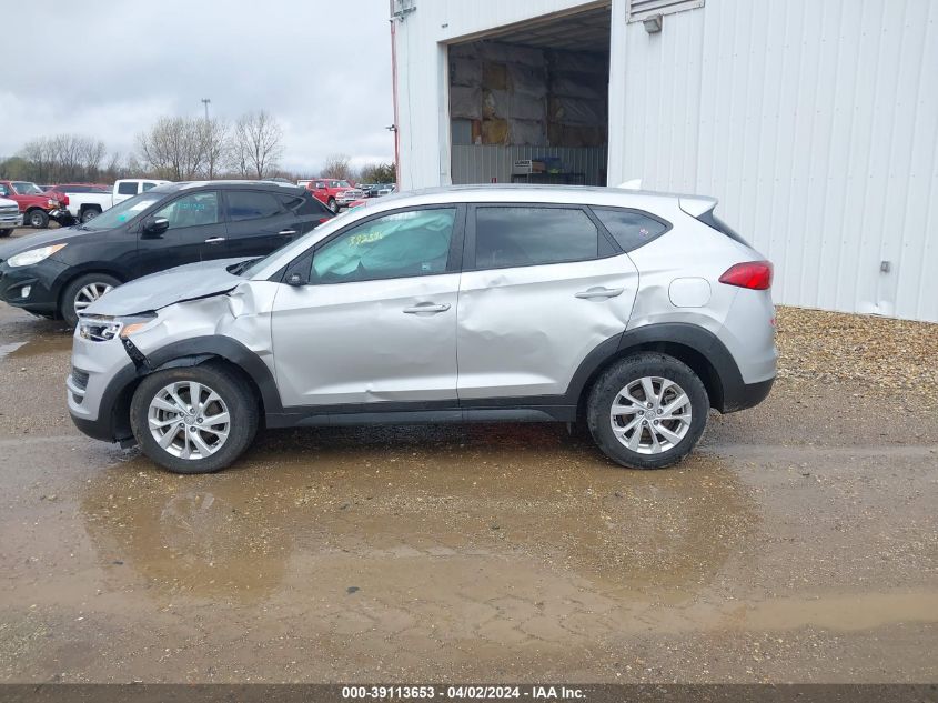 2021 Hyundai Tucson Se VIN: KM8J23A48MU392396 Lot: 39113653