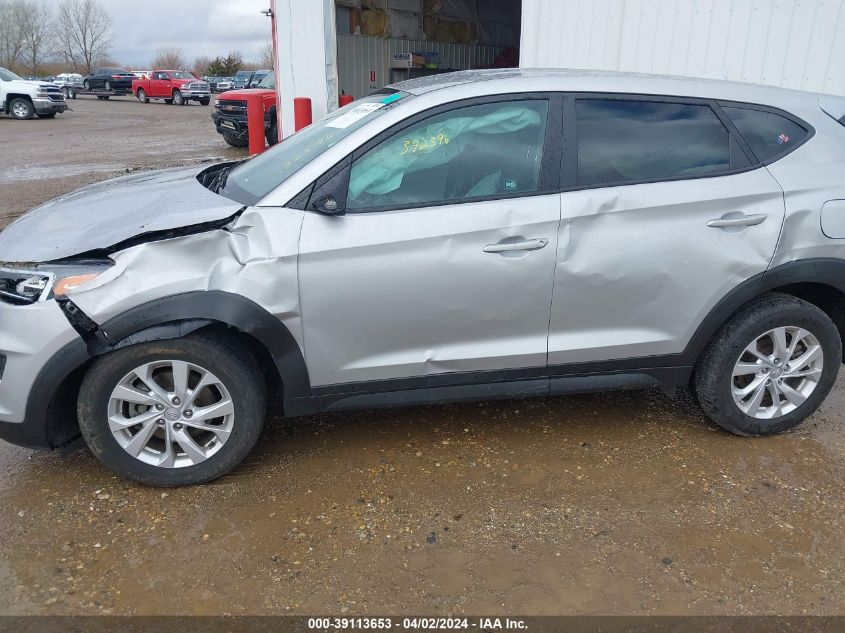 2021 Hyundai Tucson Se VIN: KM8J23A48MU392396 Lot: 39113653