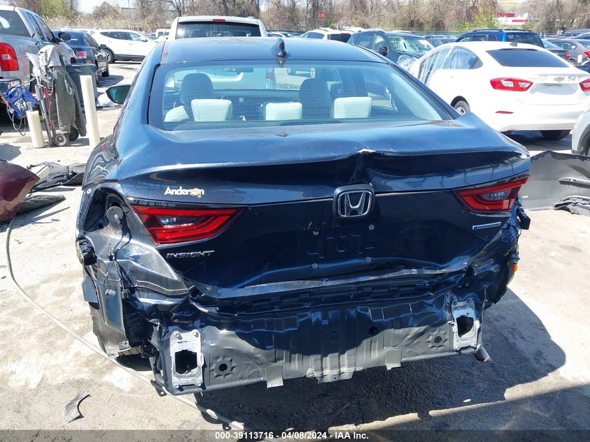 2022 HONDA INSIGHT EX - 19XZE4F53NE001998
