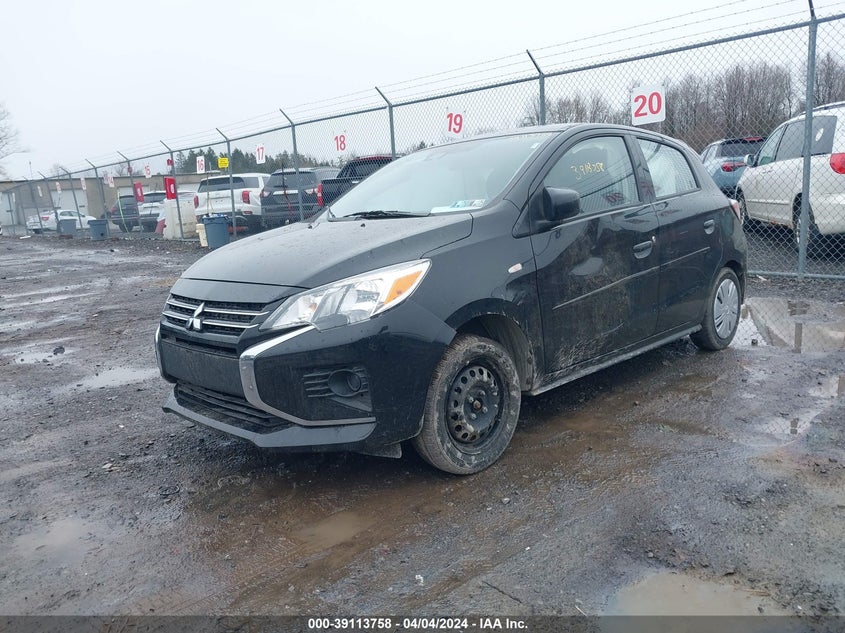 2022 MITSUBISHI MIRAGE ES/LE - ML32AUHJ9NH009222