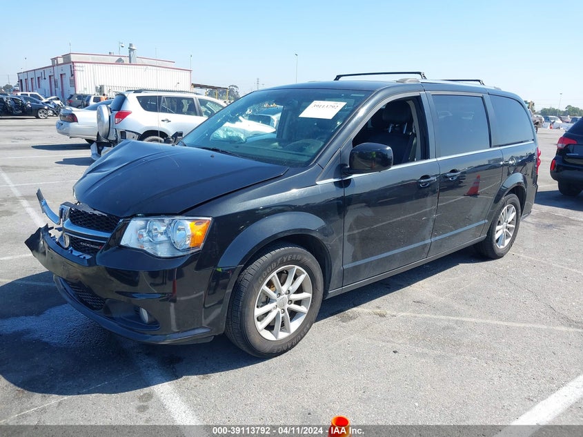 VIN 2C4RDGCG4JR299271 2018 DODGE GRAND CARAVAN SXT