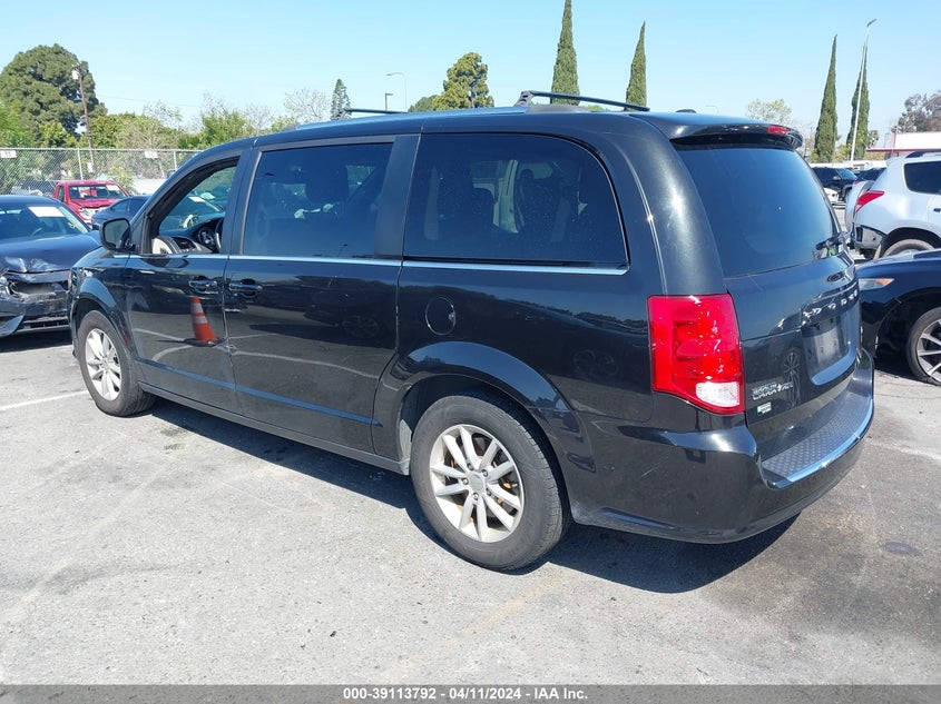 VIN 2C4RDGCG4JR299271 2018 DODGE GRAND CARAVAN SXT
