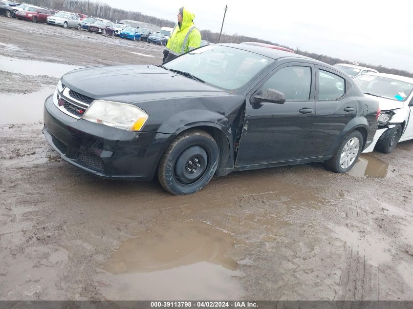 1C3CDZAB9DN631509 | 2013 DODGE AVENGER