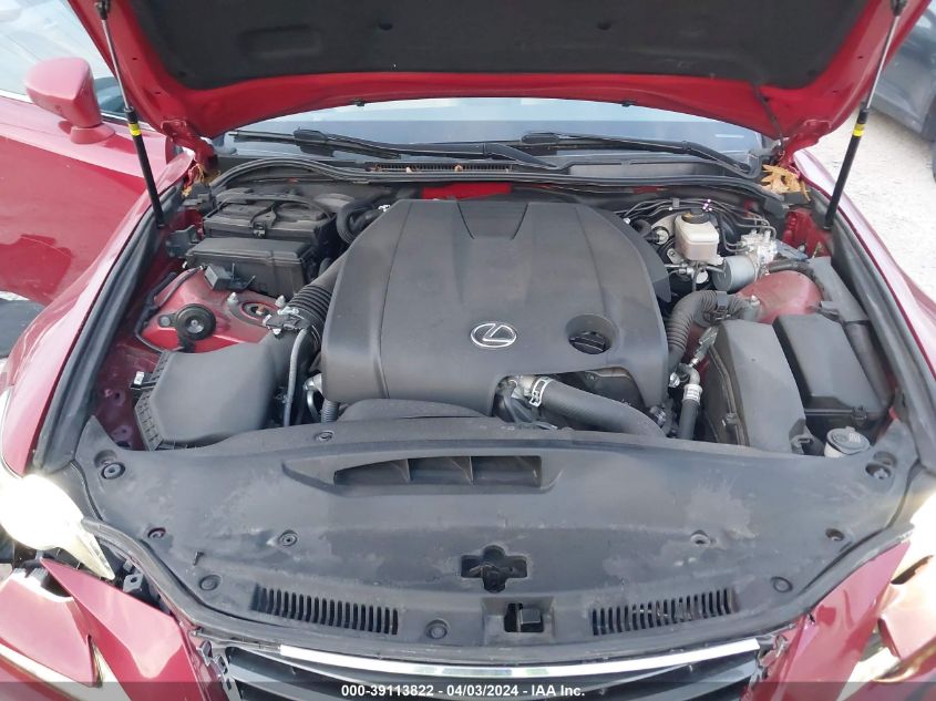 2015 Lexus Is 250 VIN: JTHBF1D2XF5080393 Lot: 39113822