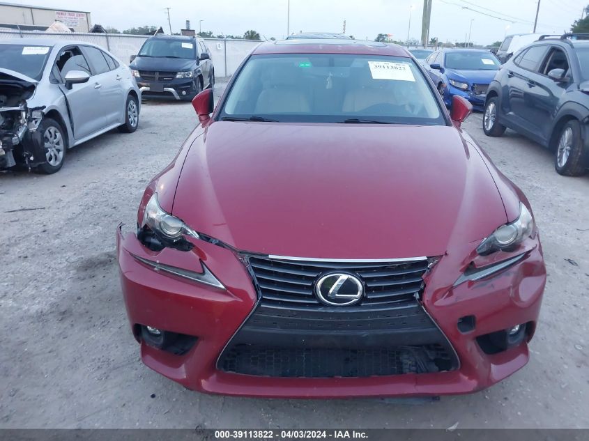 2015 Lexus Is 250 VIN: JTHBF1D2XF5080393 Lot: 39113822