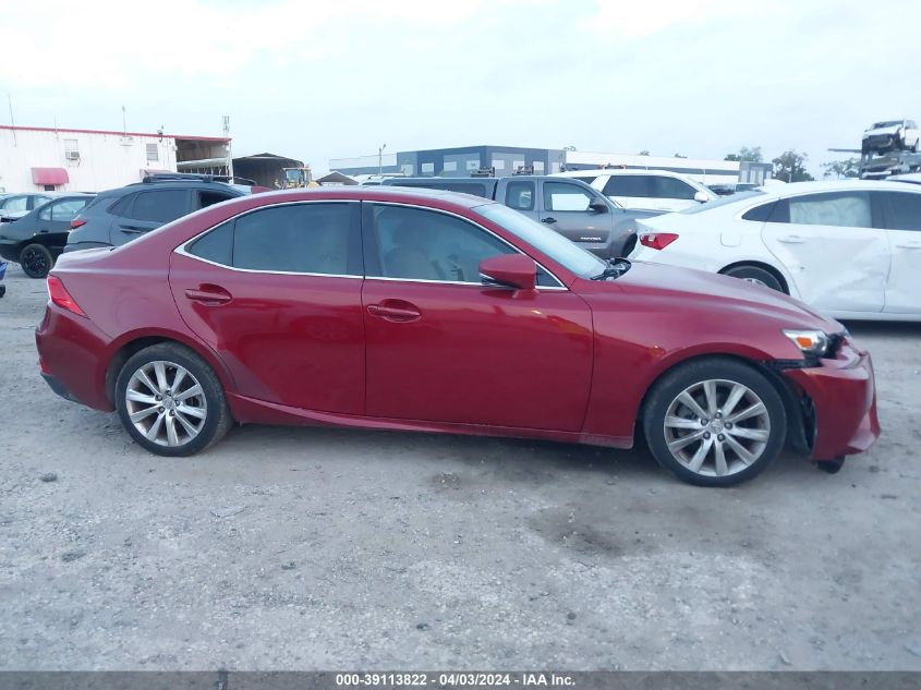 2015 Lexus Is 250 VIN: JTHBF1D2XF5080393 Lot: 39113822