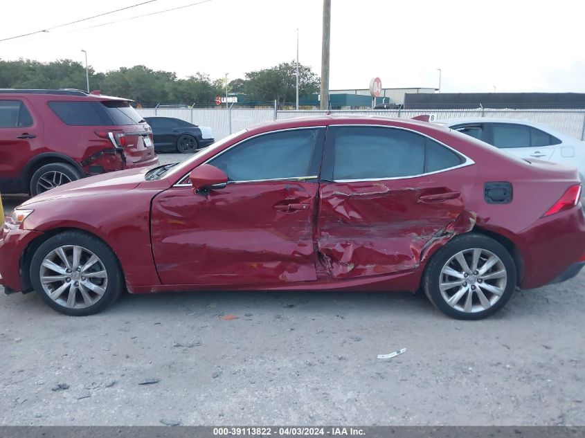 2015 Lexus Is 250 VIN: JTHBF1D2XF5080393 Lot: 39113822