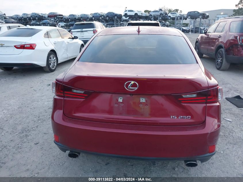 2015 Lexus Is 250 VIN: JTHBF1D2XF5080393 Lot: 39113822