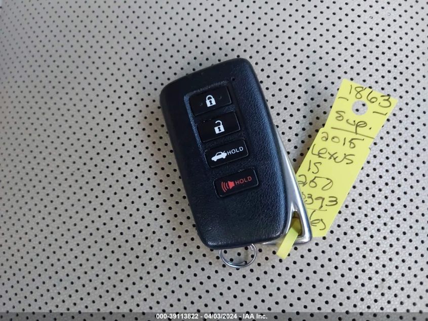 2015 Lexus Is 250 VIN: JTHBF1D2XF5080393 Lot: 39113822