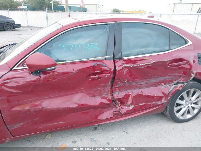 2015 Lexus Is 250 VIN: JTHBF1D2XF5080393 Lot: 39113822