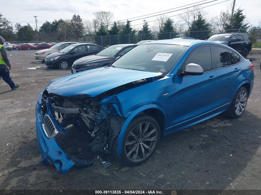 2018 BMW X4 M40I VIN: 5UXXW7C51J0W63770 Lot: 39113835