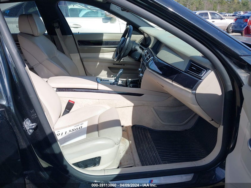 2011 BMW 750Li xDrive VIN: WBAKC8C57BC431584 Lot: 39113860