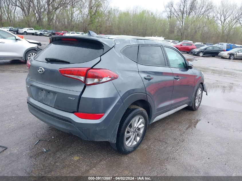 KM8J3CA46HU452873 2017 Hyundai Tucson Se Plus