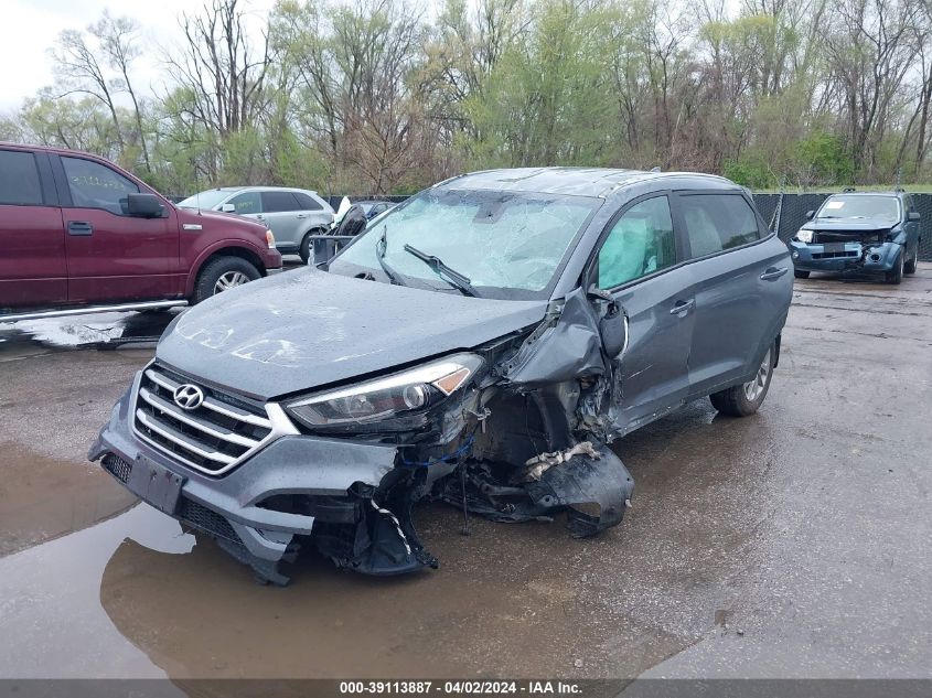 2017 Hyundai Tucson Se Plus VIN: KM8J3CA46HU452873 Lot: 39113887