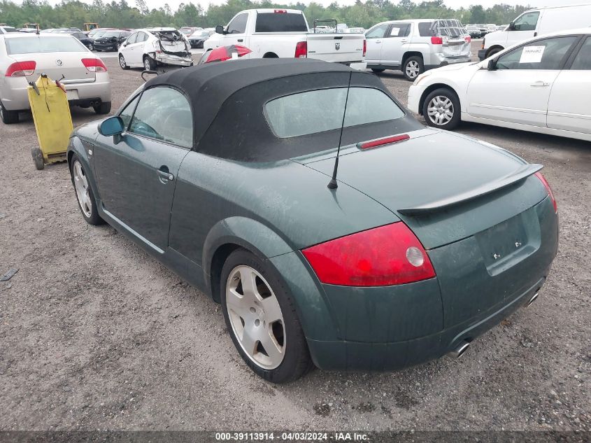 TRUUT28NX11036784 | 2001 AUDI TT