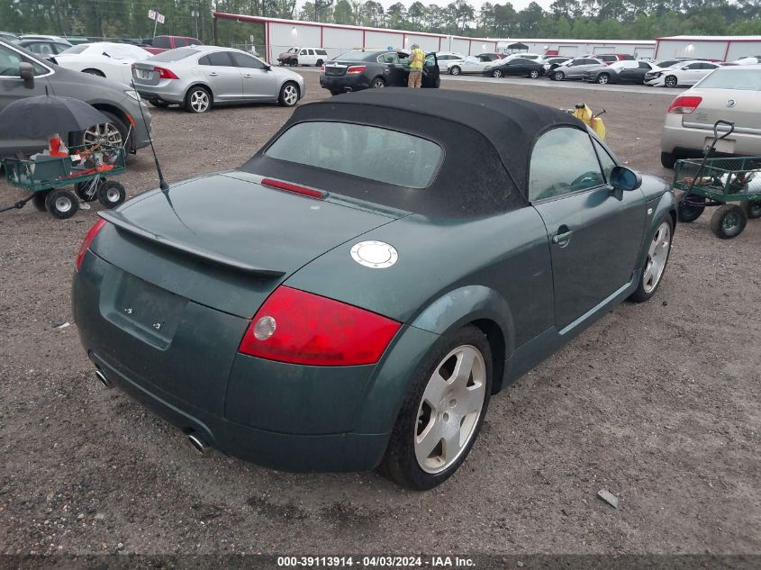 TRUUT28NX11036784 | 2001 AUDI TT