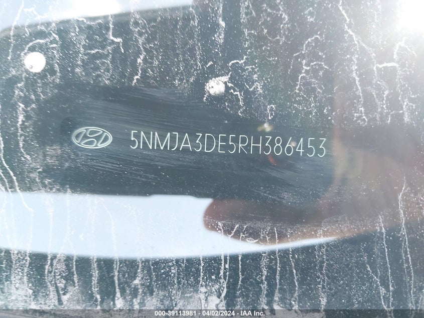 2024 HYUNDAI TUCSON SE - 5NMJA3DE5RH386453