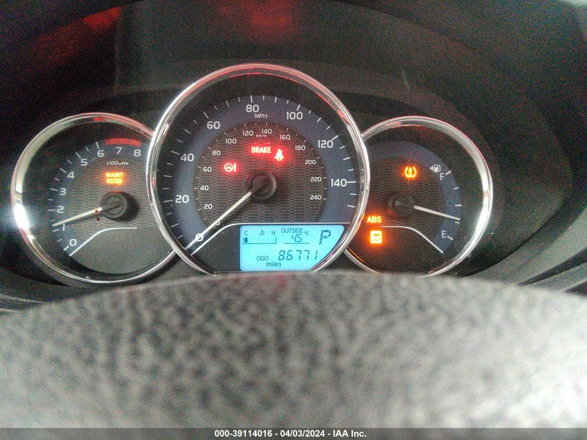 2016 TOYOTA COROLLA L/LE/LE PLS/PRM/S/S PLS - 2T1BURHE5GC646670