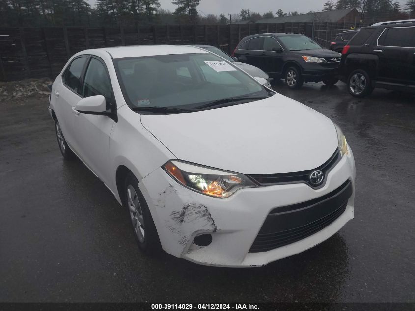 2015 TOYOTA COROLLA LE - 5YFBURHE0FP332715