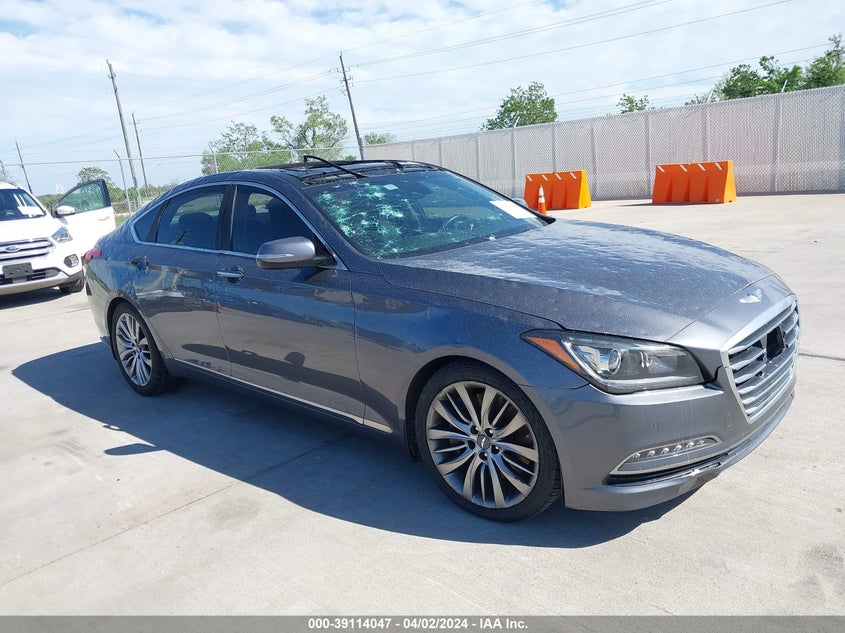 2015 Hyundai Genesis 5.0 VIN: KMHGN4JF6FU069525 Lot: 39114047