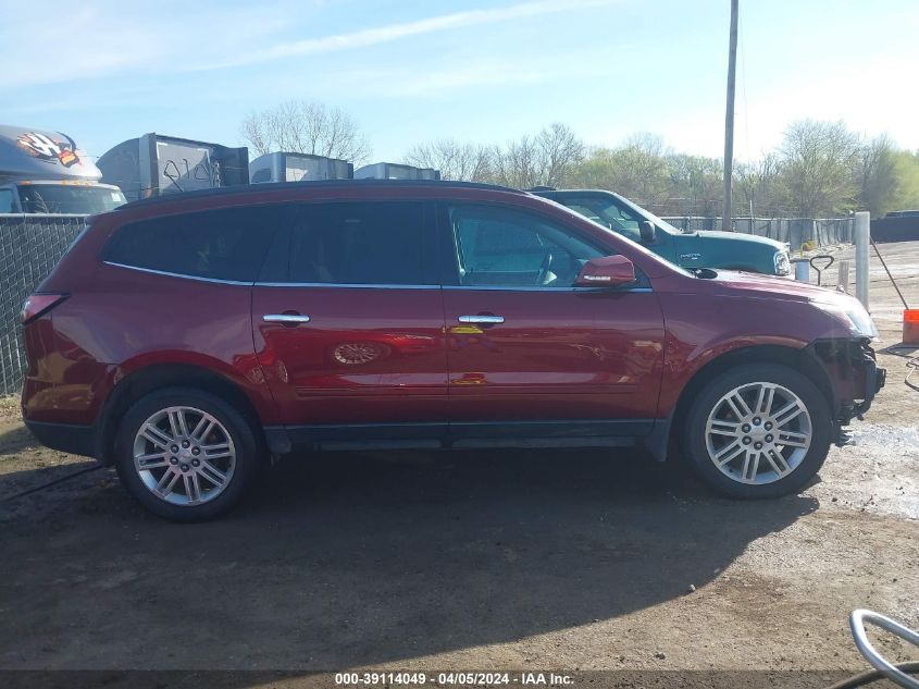 2015 Chevrolet Traverse 1Lt VIN: 1GNKRGKD8FJ246618 Lot: 39114049