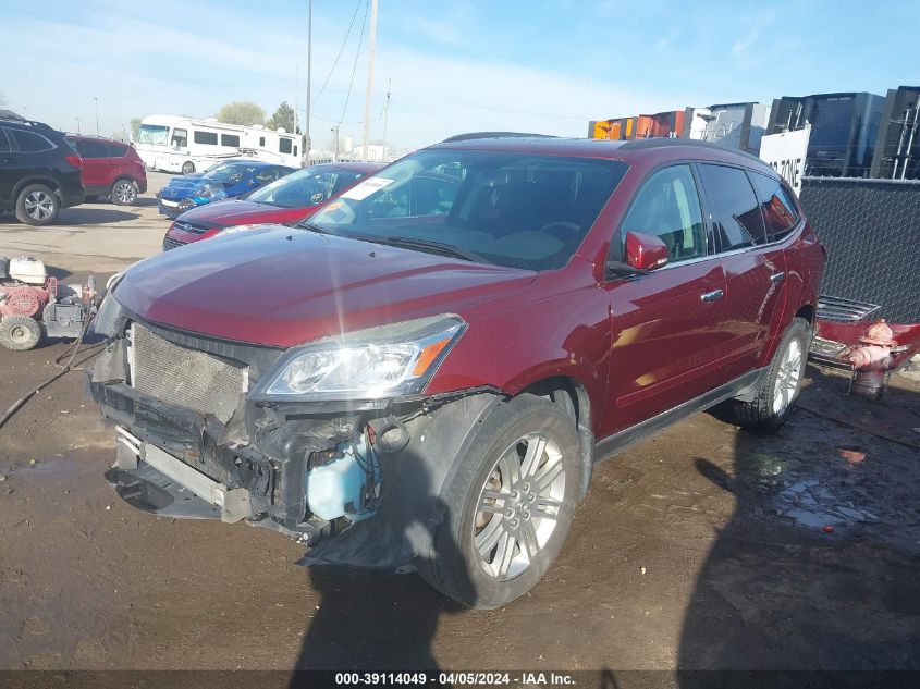 2015 Chevrolet Traverse 1Lt VIN: 1GNKRGKD8FJ246618 Lot: 39114049