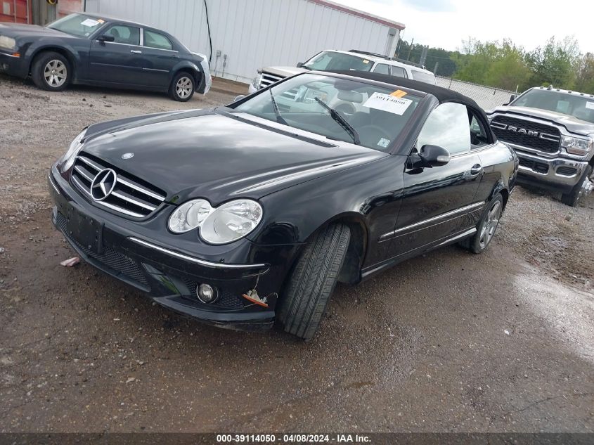 2007 Mercedes-Benz Clk 550 VIN: WDBTK72F87T076025 Lot: 39114050