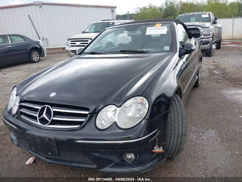 2007 Mercedes-Benz Clk 550 VIN: WDBTK72F87T076025 Lot: 39114050