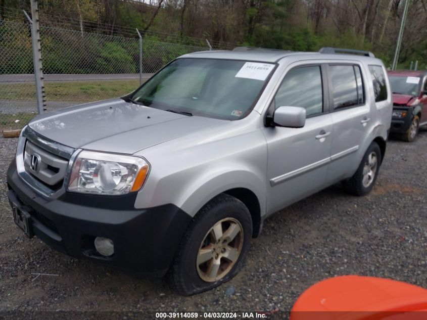 2010 Honda Pilot Ex VIN: 5FNYF4H41AB032345 Lot: 40681182