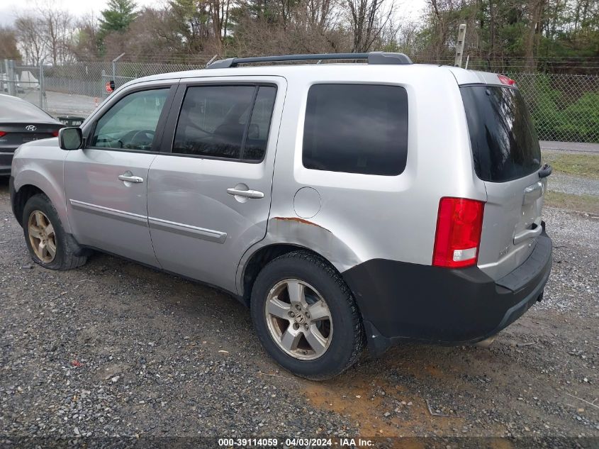 2010 Honda Pilot Ex VIN: 5FNYF4H41AB032345 Lot: 40681182