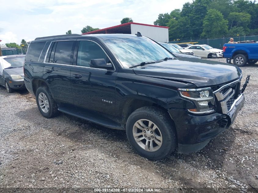 2019 Chevrolet Tahoe Lt VIN: 1GNSKBKC3KR390412 Lot: 39114209