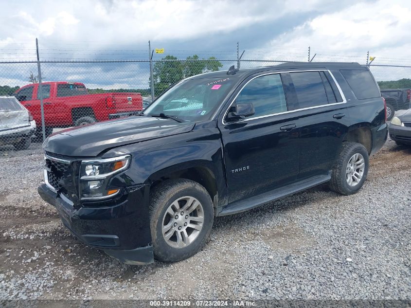 2019 Chevrolet Tahoe Lt VIN: 1GNSKBKC3KR390412 Lot: 39114209