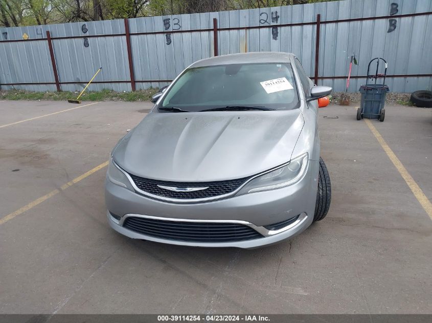 2015 Chrysler 200 Limited VIN: 1C3CCCAB0FN749547 Lot: 39114254