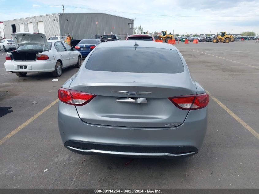 2015 Chrysler 200 Limited VIN: 1C3CCCAB0FN749547 Lot: 39114254