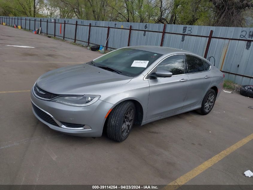 2015 Chrysler 200 Limited VIN: 1C3CCCAB0FN749547 Lot: 39114254