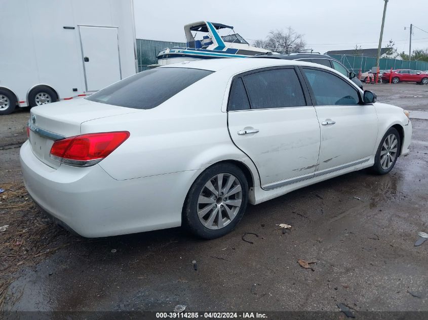 2011 Toyota Avalon Limited VIN: 4T1BK3DB8BU413081 Lot: 39114285