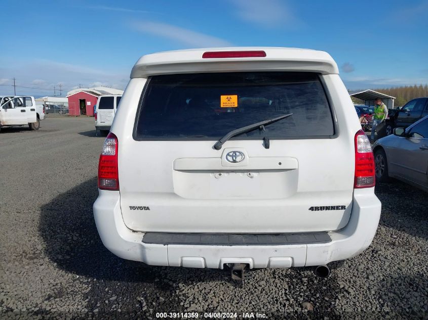 2006 Toyota 4Runner Limited V6 VIN: JTEBU17R068060132 Lot: 39114359