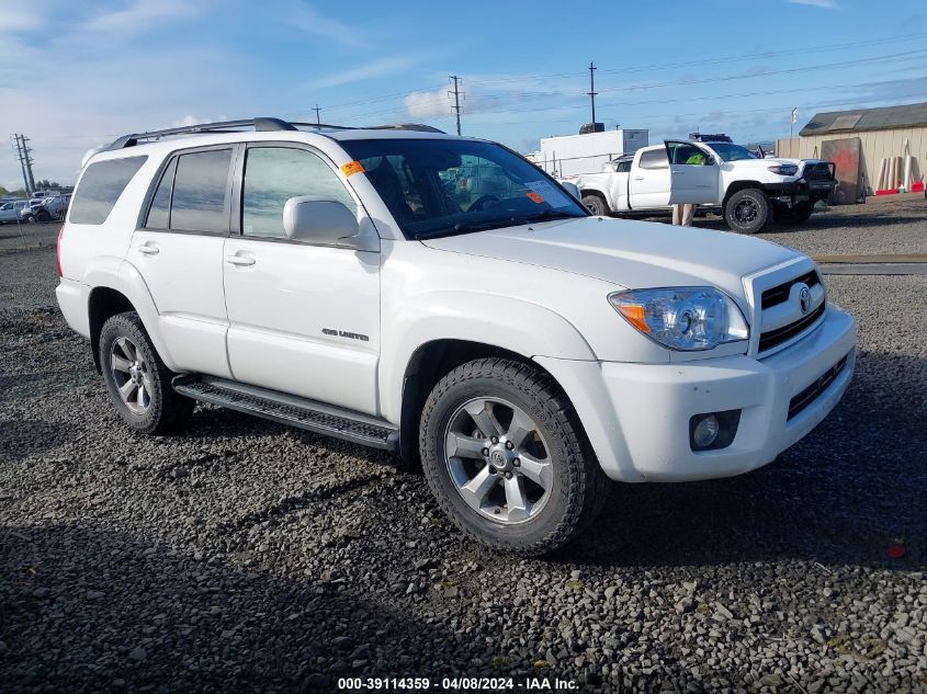 2006 Toyota 4Runner Limited V6 VIN: JTEBU17R068060132 Lot: 39114359