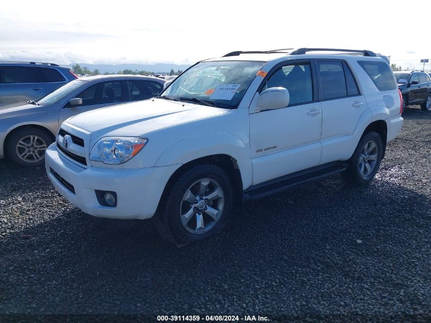 2006 Toyota 4Runner Limited V6 VIN: JTEBU17R068060132 Lot: 39114359