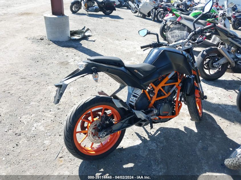 2015 Ktm Rc 390 VIN: MD2JGJ401FC254401 Lot: 39114448