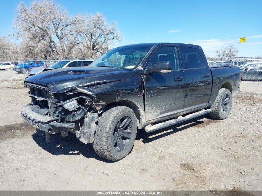 2016 RAM 1500 SPORT - 1C6RR7MT5GS246820