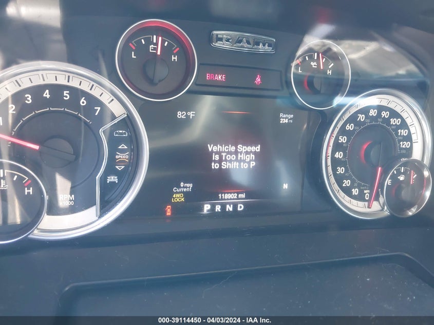 2016 RAM 1500 SPORT - 1C6RR7MT5GS246820