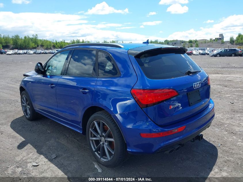 2017 Audi Sq5 3.0T Premium Plus VIN: WA1CCAFP3HA040703 Lot: 39114544